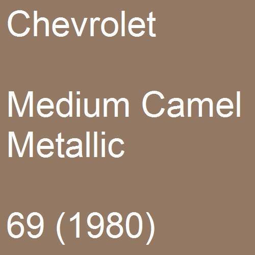 Chevrolet, Medium Camel Metallic, 69 (1980).